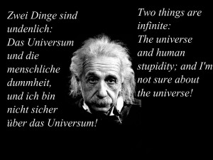Albert Einstein Quote by 2Paleontologys