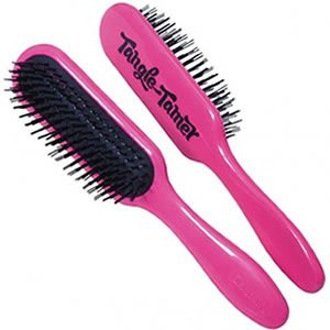 Denman Tangle Tamer Childrens Pink Hair Detangling Brush