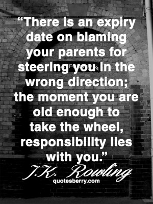 ... Blaming Your Parents For Steering You In The Wrong Direction - Parents