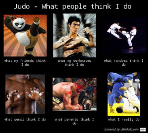 Judo – What People Think I Do