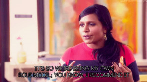 mindy project - role model