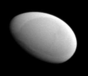 ... Scientists calculating the density of Methone find that it is less