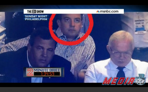 ... and then, for his mind-numbed viewers, circled Priebus’ face