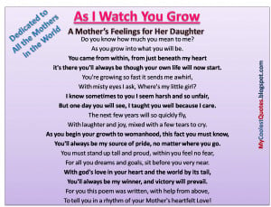 Daughter to mother quotes