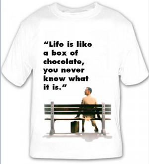LIFE IS LIKE A BOX OF CHOCOLATE, YOU NEVER KNOW WHAT IT IS” - FOREST ...