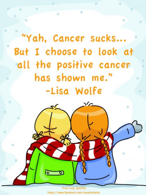 FanMily quotes #savethetatas cancer sucks