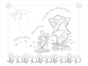 Winnie the Pooh Rain Quote . Of winnie the winnie !free shipping ...