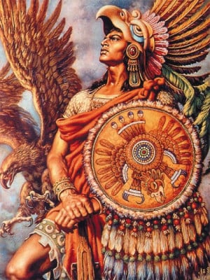 Aztec Warriors weapons