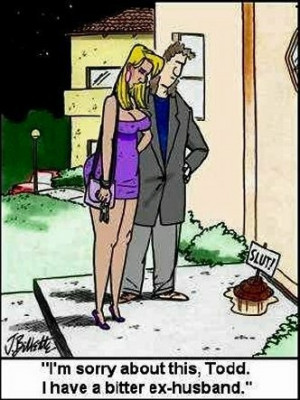Bitter Ex-husband - Something my ex would do, since he's so mature ...
