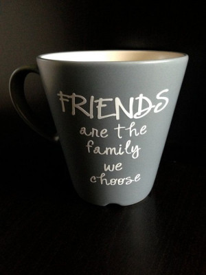 Friends Quote coffee mug customizable by KKDesignprintsgifts, $12.00