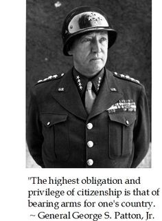 Gen. George S. Patton on Virtue #memorialday #quote More