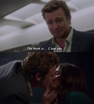 mentalist simon baker patrick jane i love you quotes text words quote ...