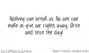 ... musical newsies seize the day quotes words text life life quotes