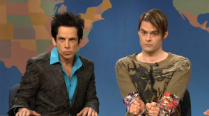 Ben Stiller as Zoolander on SNL