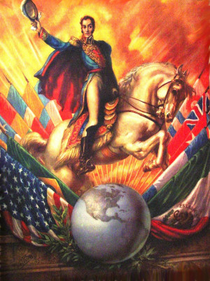Carlos Marx contra el Libertador Simón Bolivar