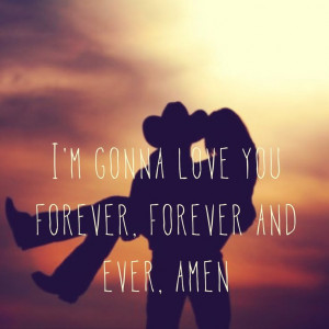 Forever and ever amen!