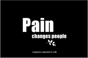 chronic pain / shared via facebook: #lessonslearnedinlife