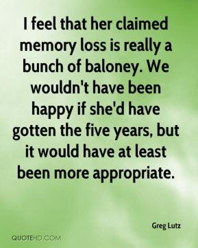 Memory loss Quotes
