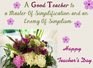 Happy Teachers Day 2014, Thanks For All Happy Teacher’s Day Card
