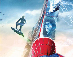 Amazing Spider-Man 2′ banner features Electro, Green Goblin, Rhino