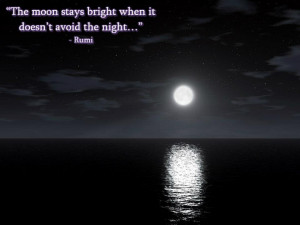 Rumi Wisdom: The Moon