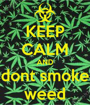 Keep Calm And Smoke Weed Carry