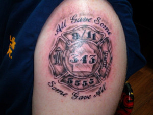 Firefighter Tattoo Art Trend