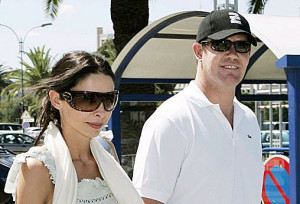James packer with his partner