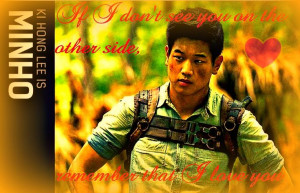 Minho the Maze Runner funny quote Ki Hong Lee Death Cure
