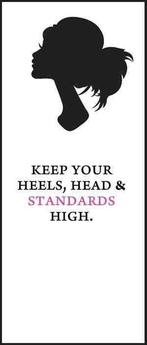 Keep your standards high.. (~ Love Morning Motivation & Quotes? Like ...