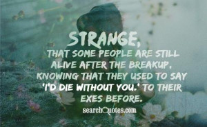 Best Attitude Quotes After Break Up ~ Heart Touching Break Up Quotes