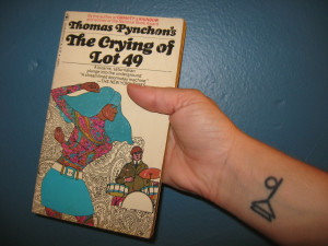 Literary Tattoos: Thomas Pynchon The Crying of Lot 49