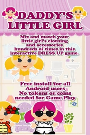 Download Dress Up Daddys Little Girl free for your Android phone