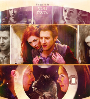 amy pond and rory williams==best kind of love there is.