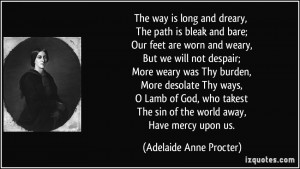 More Adelaide Anne Procter Quotes