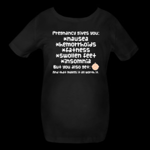 Personalized Funny Pregnancy Quote Maternity Shirts