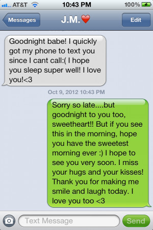 goodnight messages for boyfriend