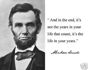 ... -Abraham-Lincoln-with-Famous-Quote-11-x-14-Photo-Picture-Poster-n1