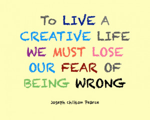 Creative Life Quote