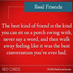 Authentic friendship