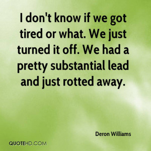 Deron Williams Quotes