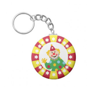Circus Clown With Stars...