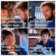 Angela and Hodgins More