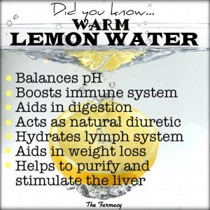 Amazing Benefits to Drinking Warm Lemon Water Every Morning
