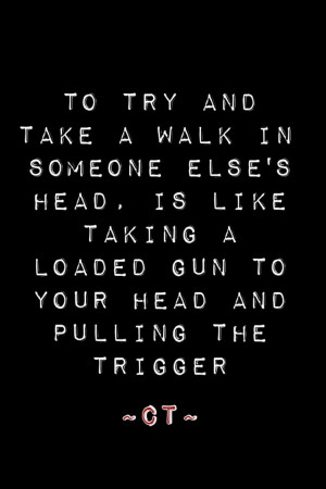 Try to walk it. I dare you