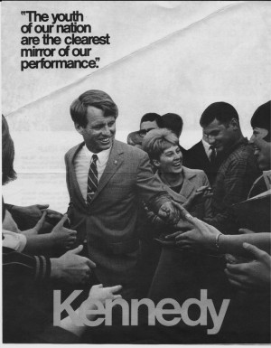 Robert Kennedy campaign poster, 1968