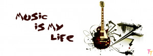 Music is my Life Facebook Timeline Cover