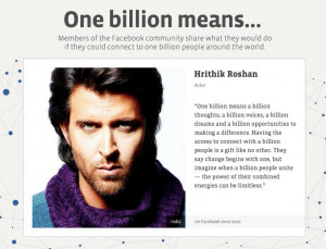 Hrithik Roshan Only Indian featured on Facebook!
