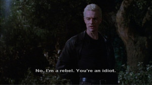 No I’m a rebel your an idiot!