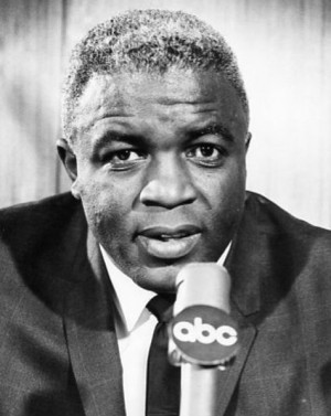 Robinson was the first black network broadcaster for MLB. (Image ...